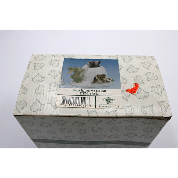 Charming Tails Figurine - Fitz & Floyd - Team Igloo (87/623).Christmas Decor - Picture 5 of 5